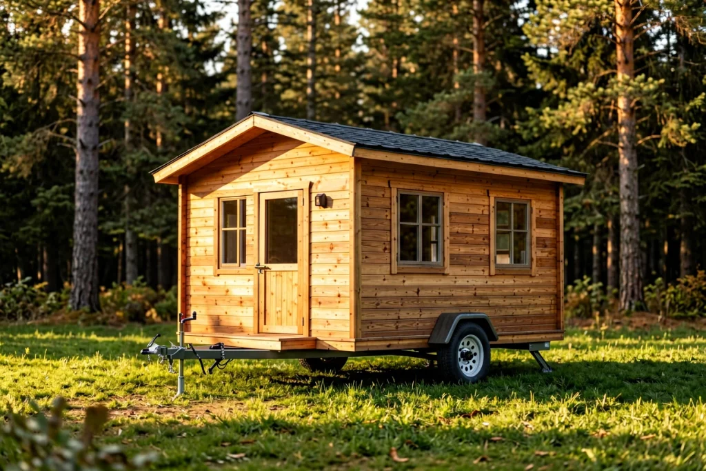 Aos 56 anos e sem nunca ter tido casa própria, jornalista construiu a sua tiny house com as próprias mãos por 49 mil euros