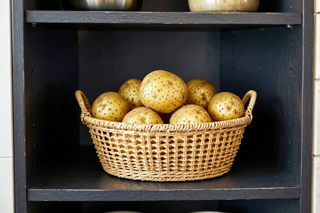 Batatas junto às cebolas: o erro que as faz germinar mais depressa