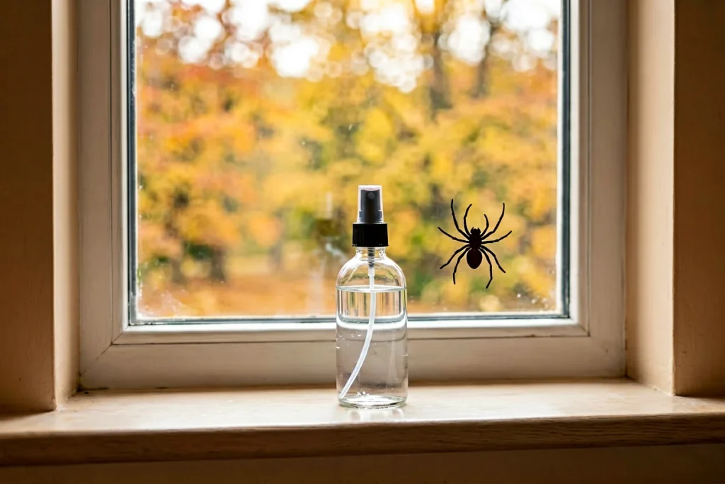 Só precisa de dois ingredientes da despensa para manter as aranhas afastadas de casa